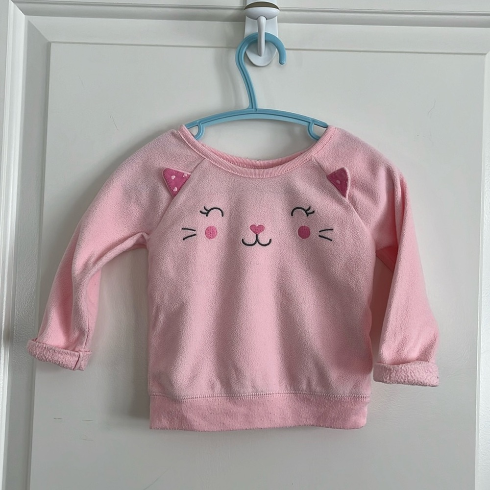 Child of Mine fleece graphic top size 6-9m